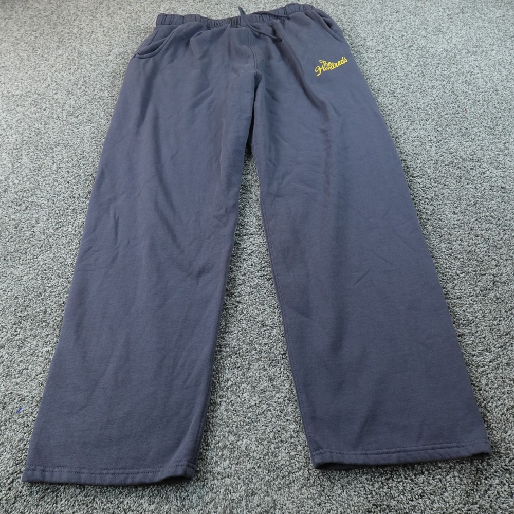 The‎ Hundreds Sweatpants Mens XL Blue Jogger Athletic Drawstring Workout Pants